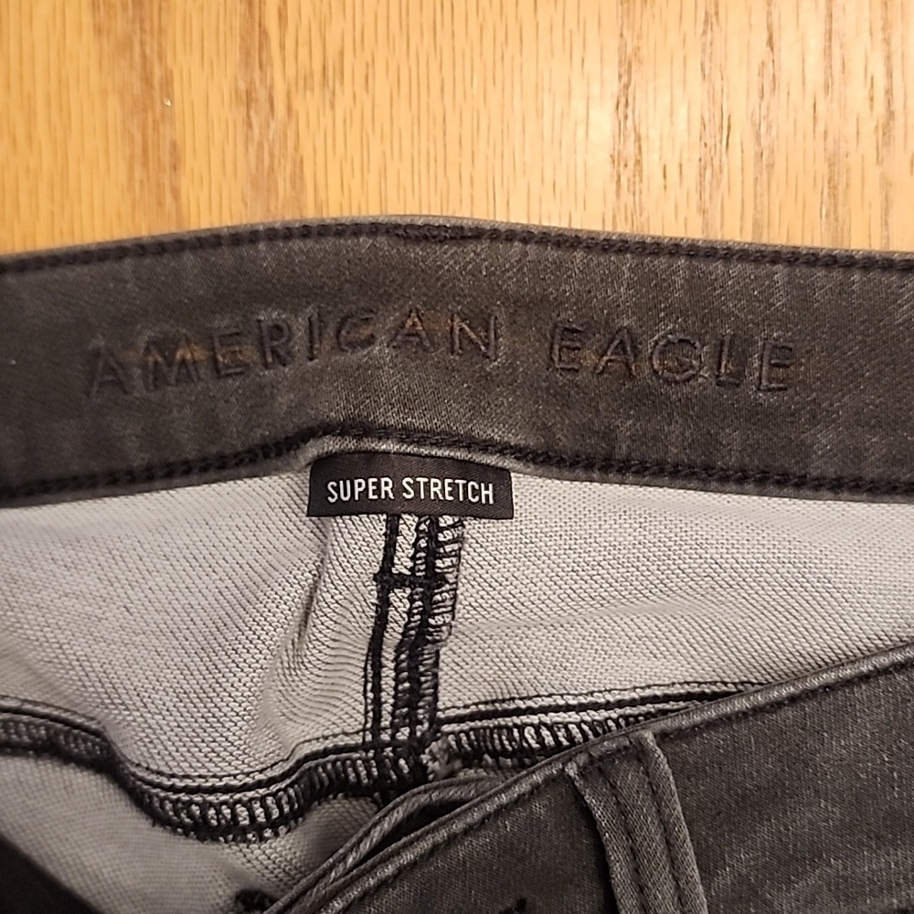 American Eagle Women's Black Skinny Jeans - Picture 8 of 14